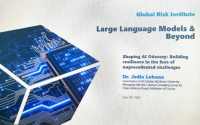 Global Risk Institute Keynote: Large Language Models & Beyond